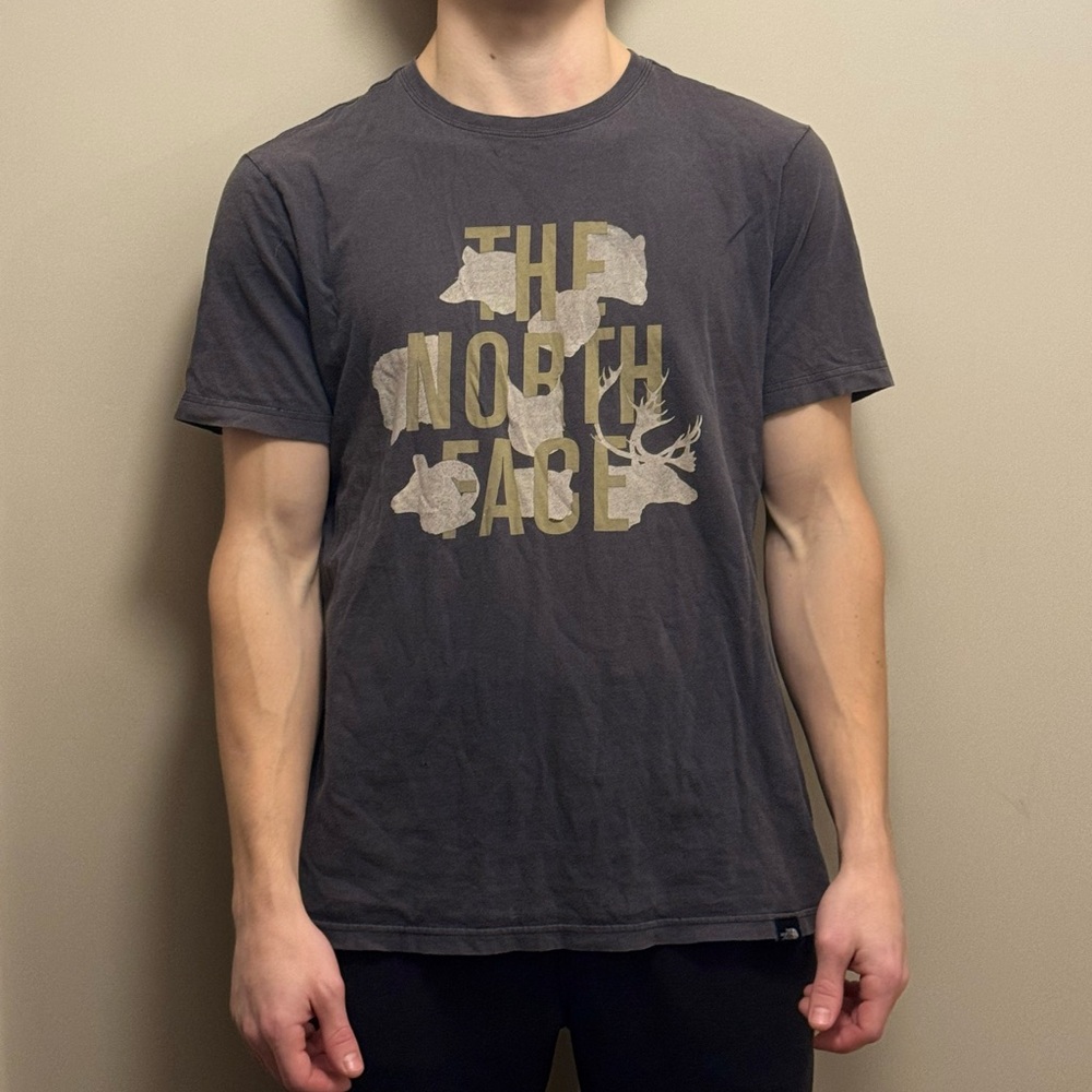 The North Face Men's Charcoal Graphic Tee